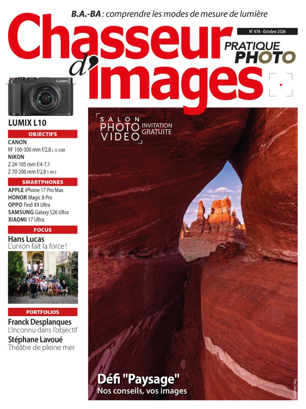 La couverture de Chasseur d’images n° 478, octobre 2026